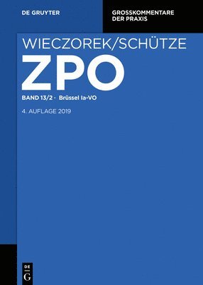 Et Al, Christoph Kern, Christoph Thole - Brüssel Ia-Vo, Inbunden