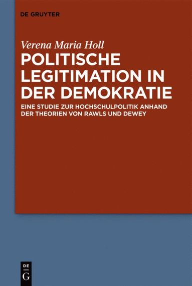 bokomslag Politische Legitimation in der Demokratie