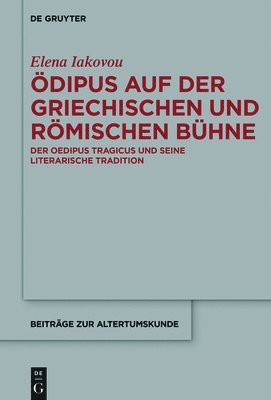bokomslag Ödipus auf der griechischen und römischen Bühne