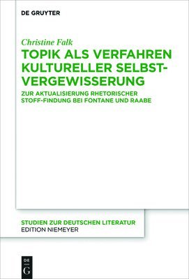 bokomslag Topik als Verfahren kultureller Selbstvergewisserung