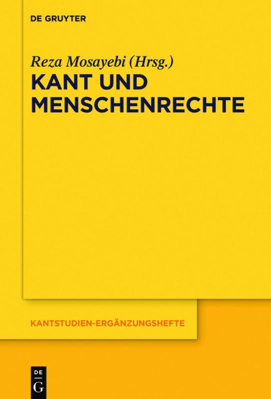 Reza Mosayebi - Kant und Menschenrechte, Inbunden