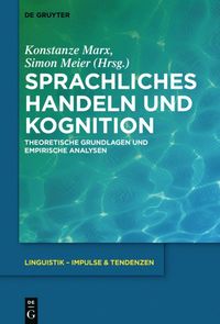 bokomslag Sprachliches Handeln und Kognition