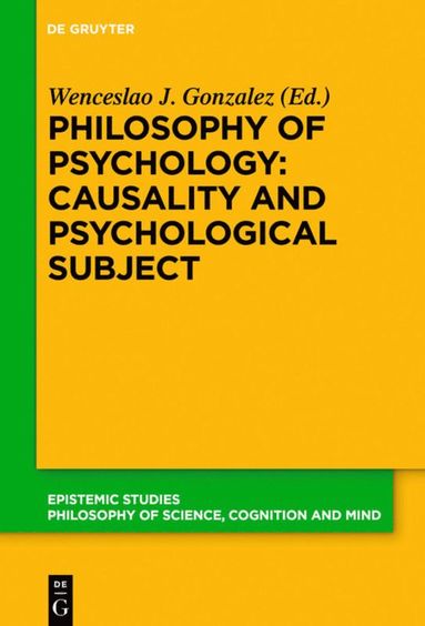 bokomslag Philosophy of Psychology: Causality and Psychological Subject