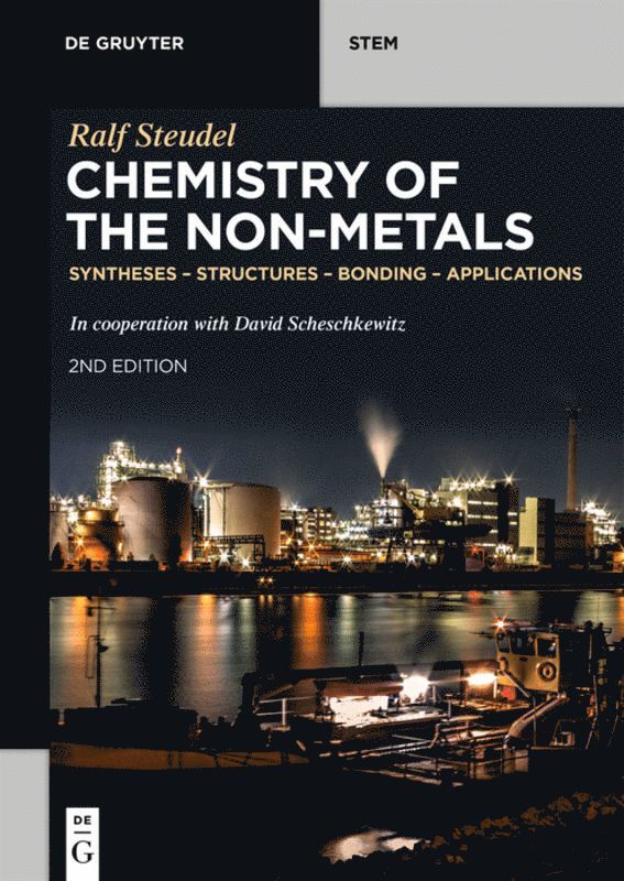 Ralf Steudel, Ralf David Steudel Scheschkewitz, David Scheschkewitz - Chemistry of the Non-Metals, Häftad