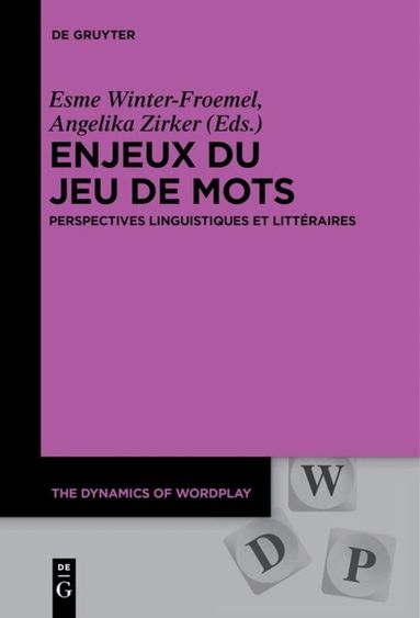 Esme Winter-Froemel, Angelika Zirker - Enjeux du jeu de mots, Häftad