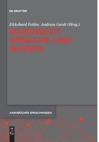 bokomslag Handbuch Sprache und Wissen