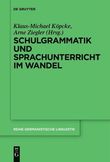 bokomslag Schulgrammatik und Sprachunterricht im Wandel