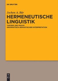 bokomslag Hermeneutische Linguistik