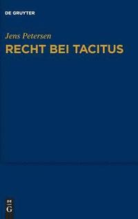 bokomslag Recht bei Tacitus