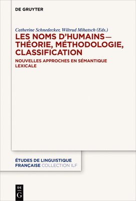 Les noms dhumains  thorie, mthodologie, classification 1