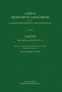 bokomslag Galeni de Locis Affectis V-VI / Galen, Über Das Erkennen Erkrankter Körperteile V-VI
