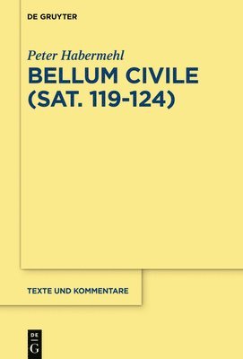 bokomslag Bellum civile (Sat. 119124)