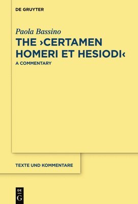 bokomslag The Certamen Homeri et Hesiodi