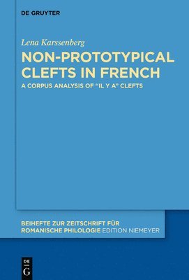 bokomslag Non-prototypical Clefts in French