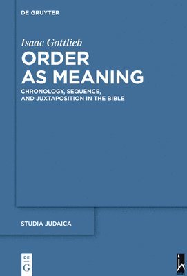 Order as Meaning 1