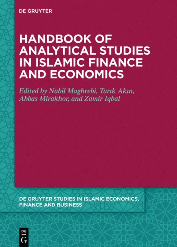 Handbook of Analytical Studies in Islamic Finance and Economics 1