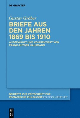 bokomslag Briefe aus den Jahren 1869 bis 1910