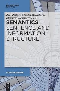 bokomslag Semantics - Sentence and Information Structure