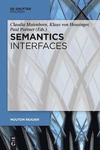 bokomslag Semantics - Interfaces