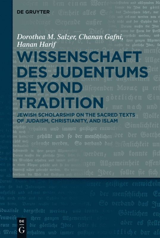 Wissenschaft des Judentums Beyond Tradition 1