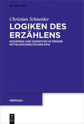 bokomslag Logiken des Erzhlens