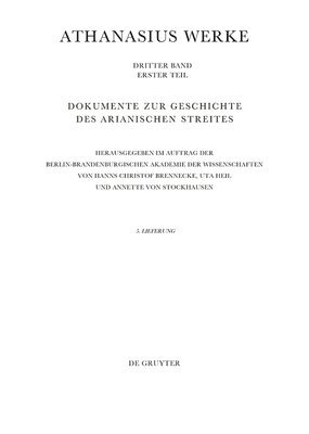 Athanasius Alexandrinus, Annette Stockhausen, Hanns Christof Brennecke - Bis zum Vorabend der Synode von Konstantinopel (381), Häftad