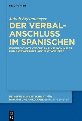 bokomslag Der Verbalanschluss im Spanischen