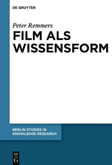 bokomslag Film als Wissensform