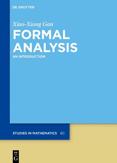 Xiao-Xiong Gan - Formal Analysis, Inbunden