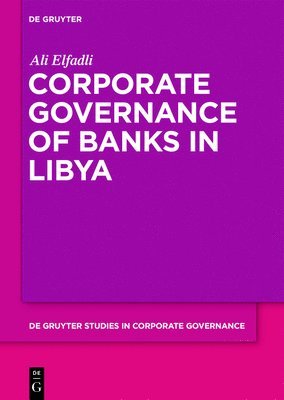 bokomslag Corporate Governance of Banks in Libya
