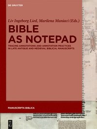 bokomslag Bible as Notepad
