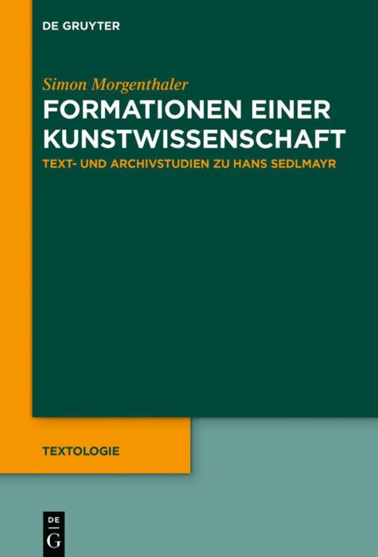 Formationen einer Kunstwissenschaft