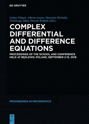 Complex Differential and Difference Equations 1