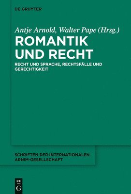 bokomslag Romantik und Recht