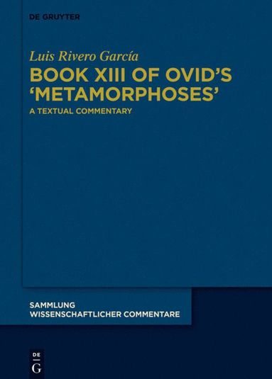 bokomslag Book XIII of Ovid's ?Metamorphoses?