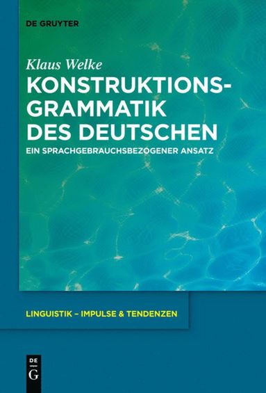 bokomslag Konstruktionsgrammatik des Deutschen