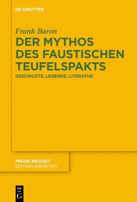 bokomslag Der Mythos des faustischen Teufelspakts