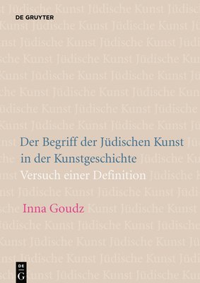 bokomslag Begriff der Jüdischen Kunst in der Kunstgeschichte