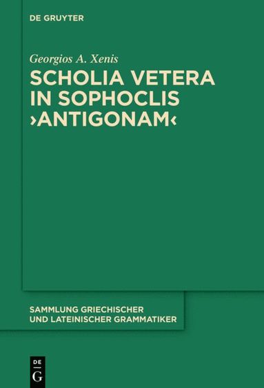 bokomslag Scholia vetera in Sophoclis ?Antigonam?