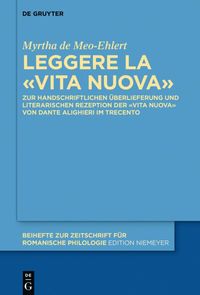 bokomslag Leggere la Vita Nuova