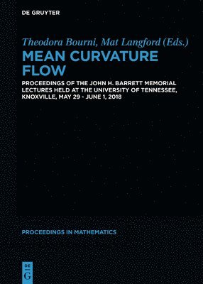 Mean Curvature Flow 1