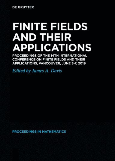 bokomslag Finite Fields and their Applications