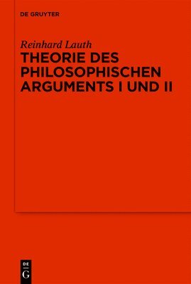 bokomslag Theorie des philosophischen Arguments I und II