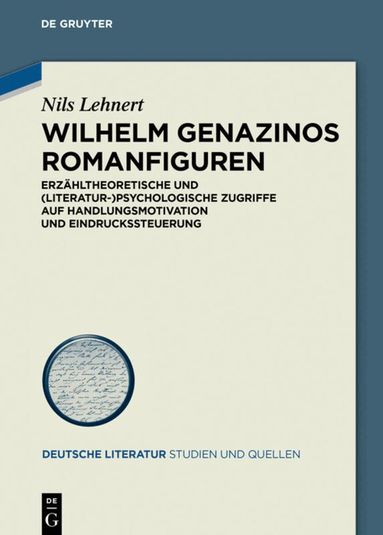 Nils Lehnert - Wilhelm Genazinos Romanfiguren, Inbunden