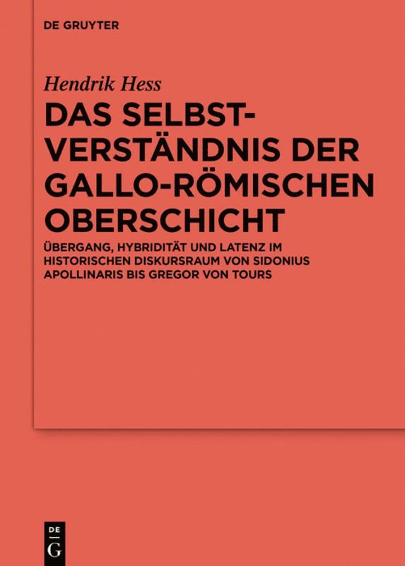 Selbstverständnis der gallo-römischen Oberschicht 1
