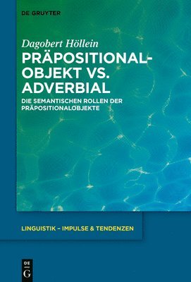 Prpositionalobjekt vs. Adverbial 1