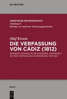 bokomslag Die Verfassung von Cdiz (1812)