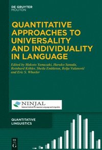 bokomslag Quantitative Approaches to Universality and Individuality in Language