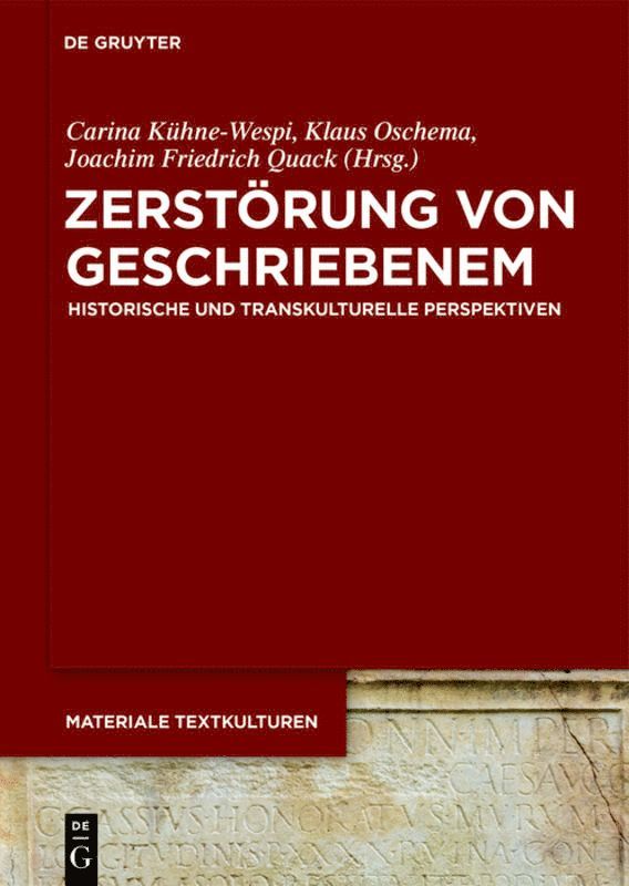 Zerstrung von Geschriebenem 1