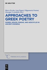 bokomslag Approaches to Greek Poetry